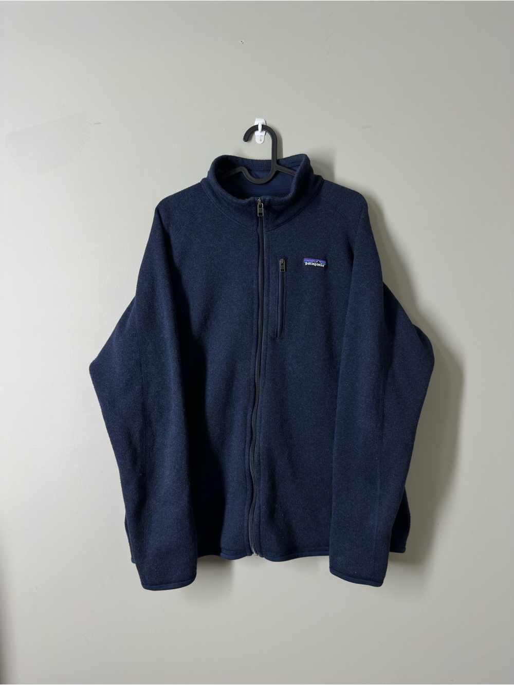 Patagonia ‘Better Sweater’ Navy Full-Zip Fleece Jacket
